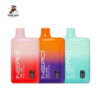 NERD Fire 10000 Puffs 20MG Disposable Vape in Dubai